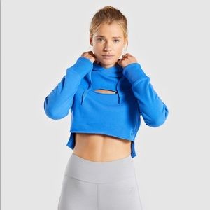 gymshark primary raw edge hoodie